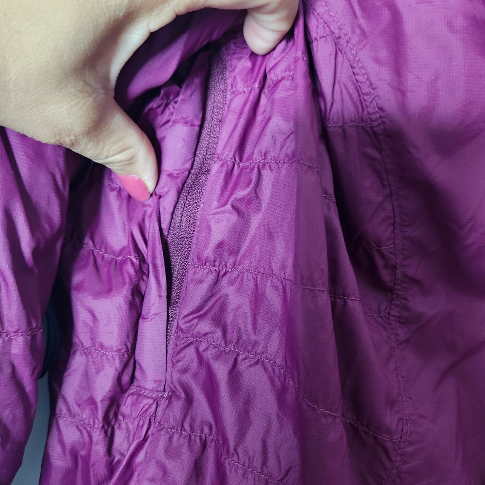 Mountain Hardwear Womens Full Zip Fleece Lined Jacket Berry Purple - Picture 11 of 16